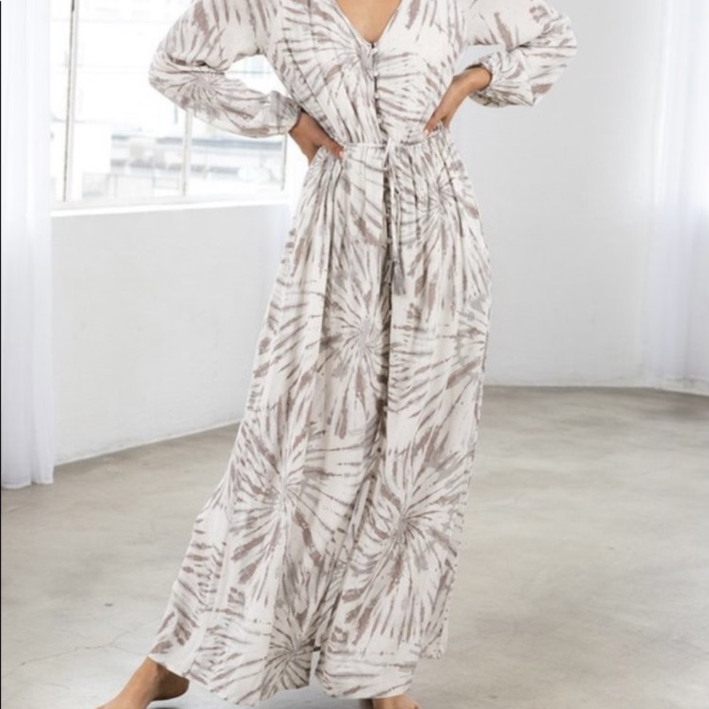 Love Stitch Boho Maxi Dress